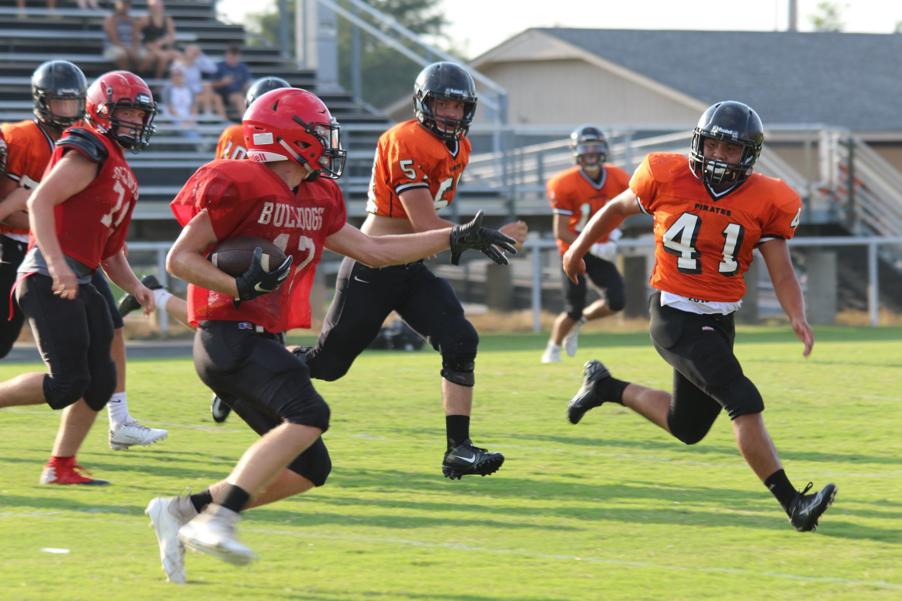 Skiatook vs. Sperry scrimmage